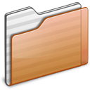 Folder Orange Icon 128x128 png